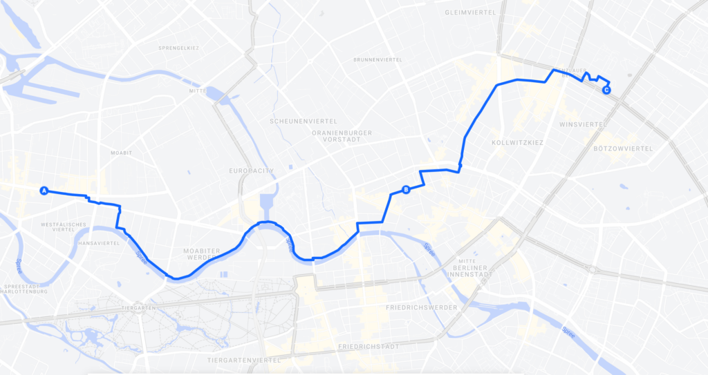 Fahrradtour 3: Reinickendorf > Pankow > Mitte